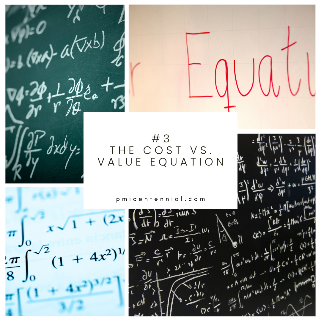 the cost vs value equation
